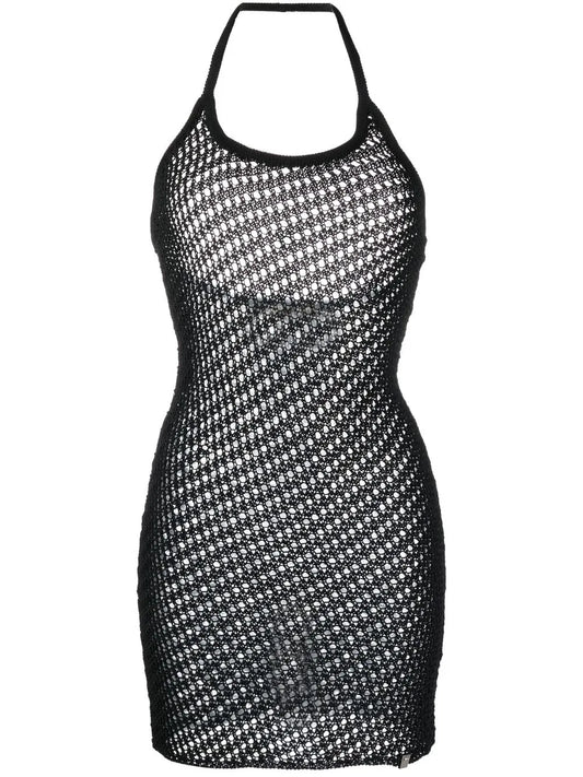 Mini Crochet-Design Dress