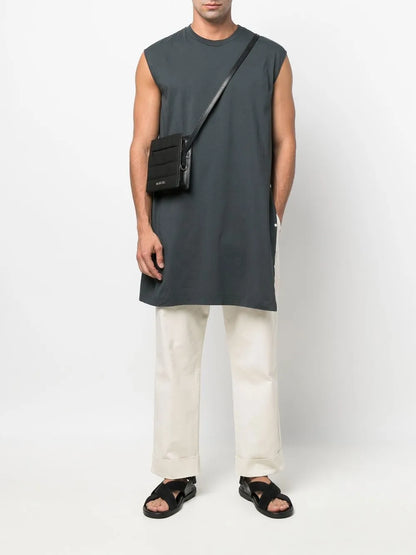 Longline Cotton Tank Top