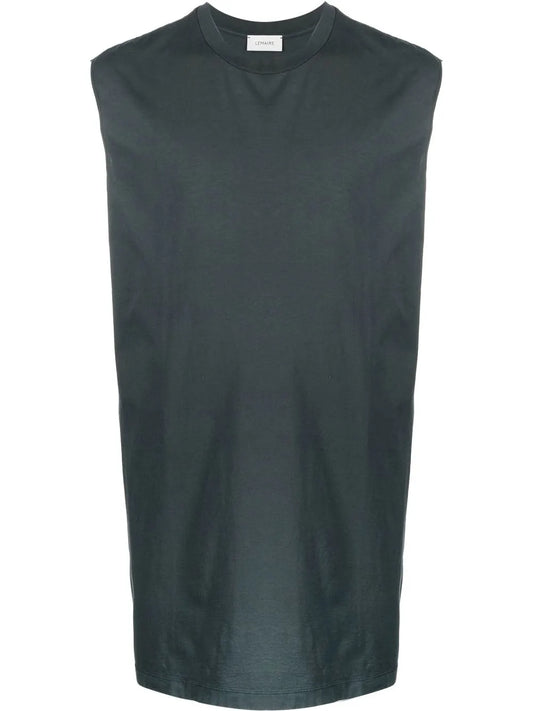 Longline Cotton Tank Top