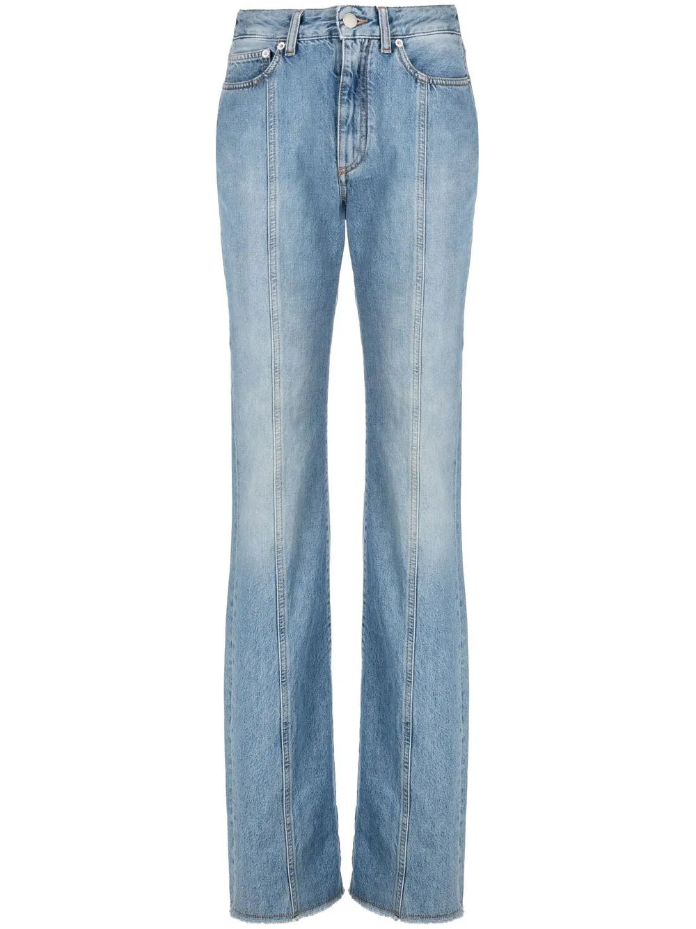 High-Waist Flared Jeans
