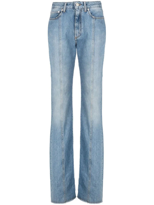High-Waist Flared Jeans
