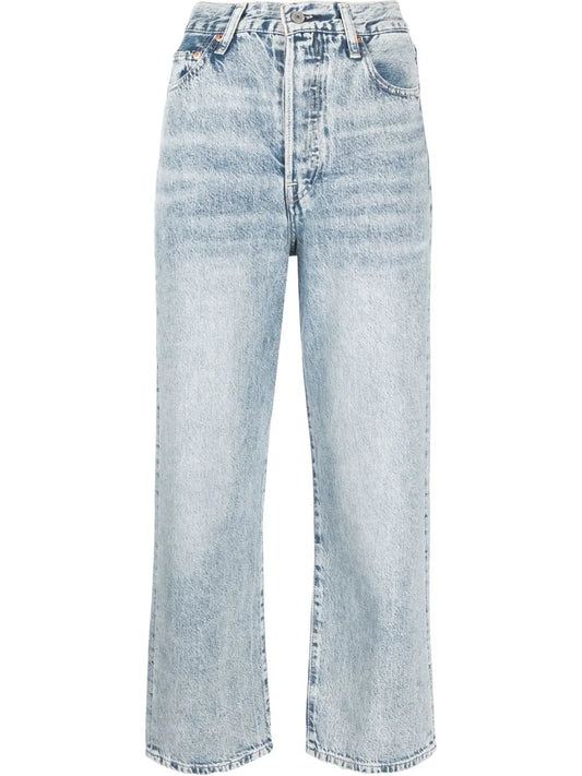 Ribcage Straight-Leg Jeans