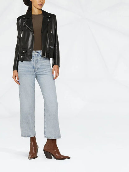 Ribcage Straight-Leg Jeans