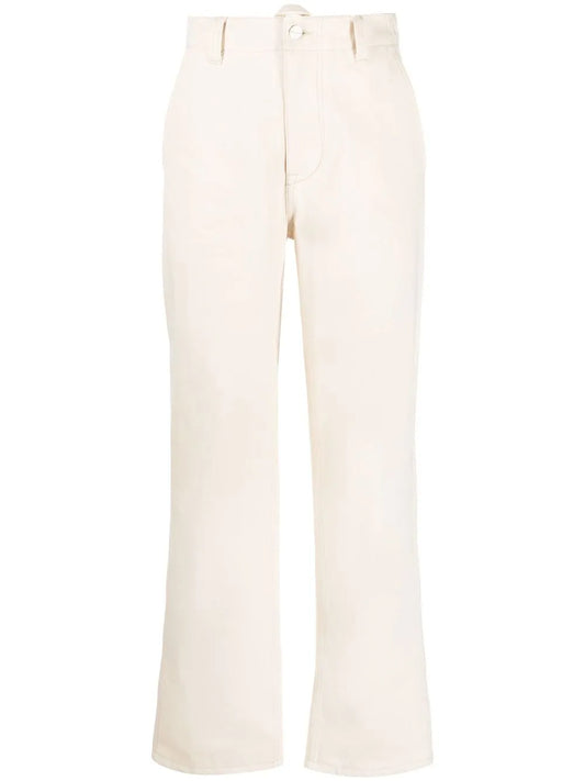 High-Waist Organic Cotton Jeans