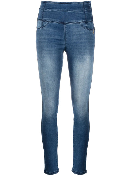 High-Waisted Skinny Jeans