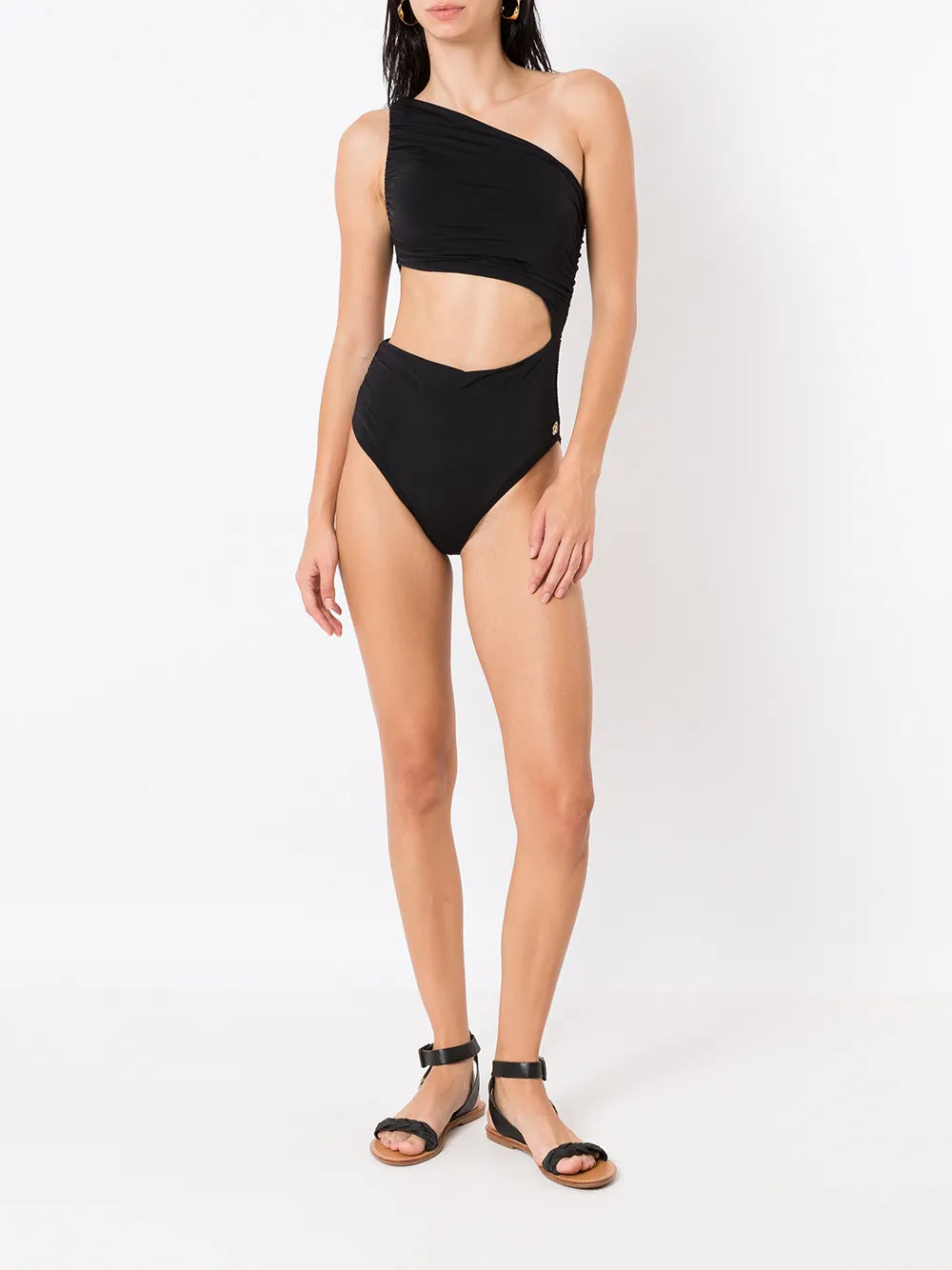 Maiô Gildinha Off-Shouder One-Piece