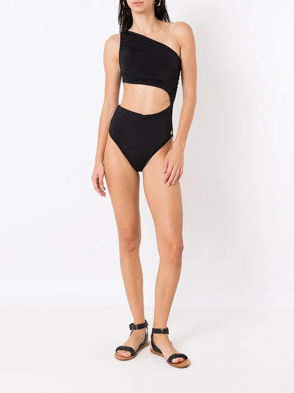 Maiô Gildinha Off-Shouder One-Piece