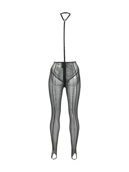 L'Amoureuse Sheer Stirrup Leggings