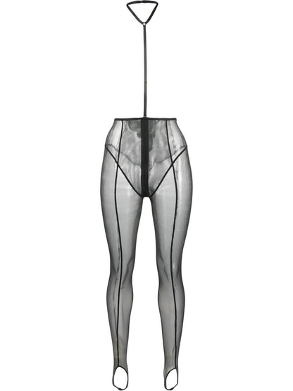 L'Amoureuse Sheer Stirrup Leggings