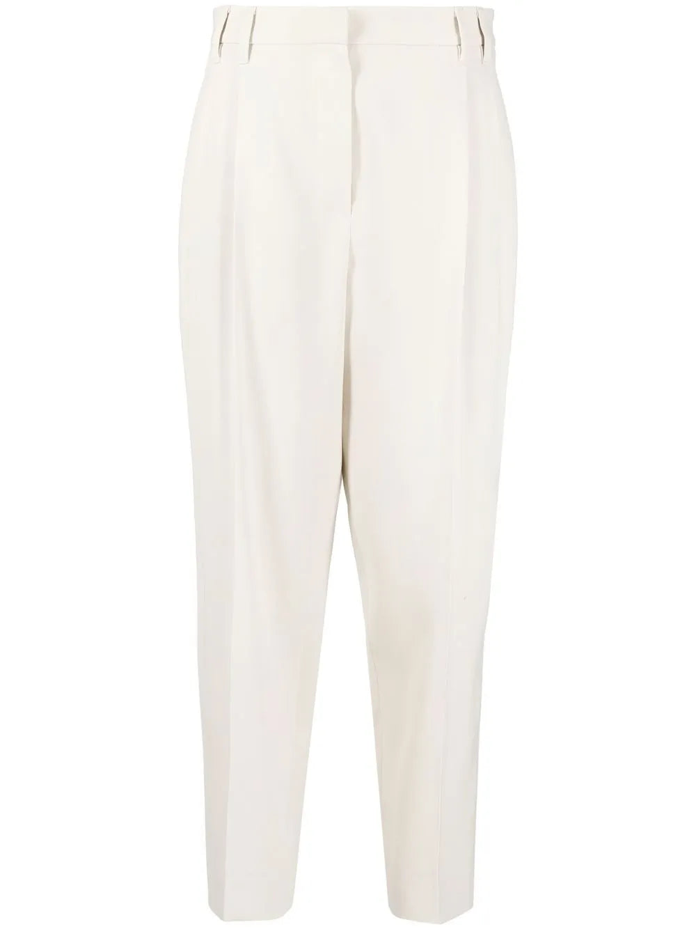 High-Waisted Tailored Trousers