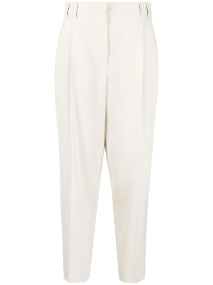 High-Waisted Tailored Trousers
