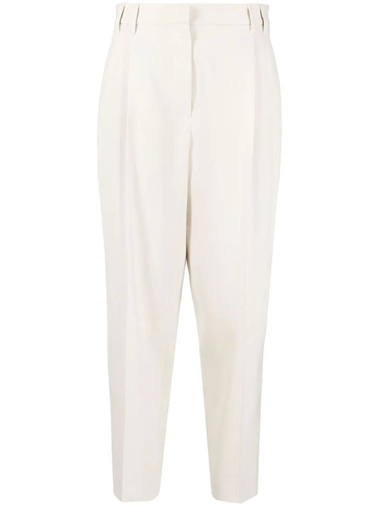 High-Waisted Tailored Trousers