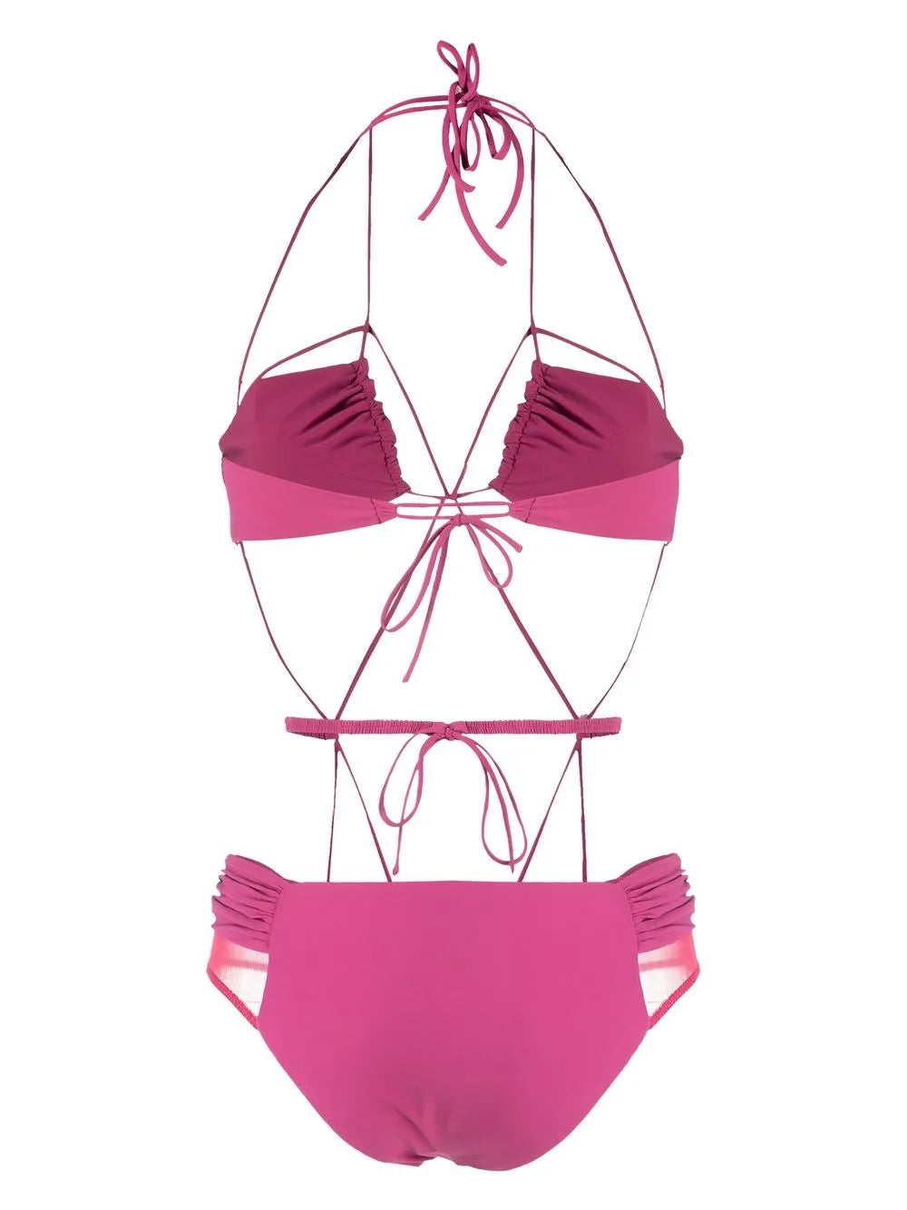 Strappy-Design Swimsuit