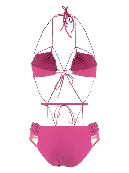 Strappy-Design Swimsuit