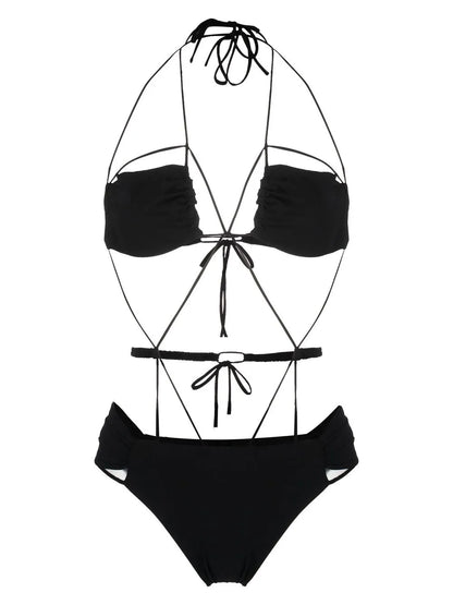 Multi-Strap Design Swimsuit