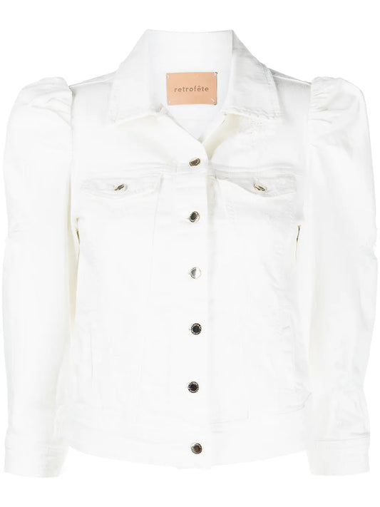 Ada Button-Up Denim Jacket
