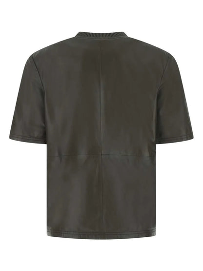 Leather T-Shirt