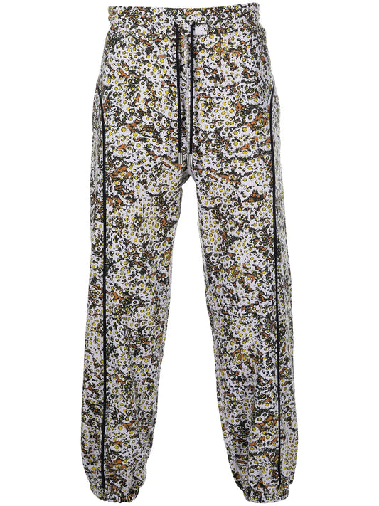 Graphic-Print Fleece Sweatpants