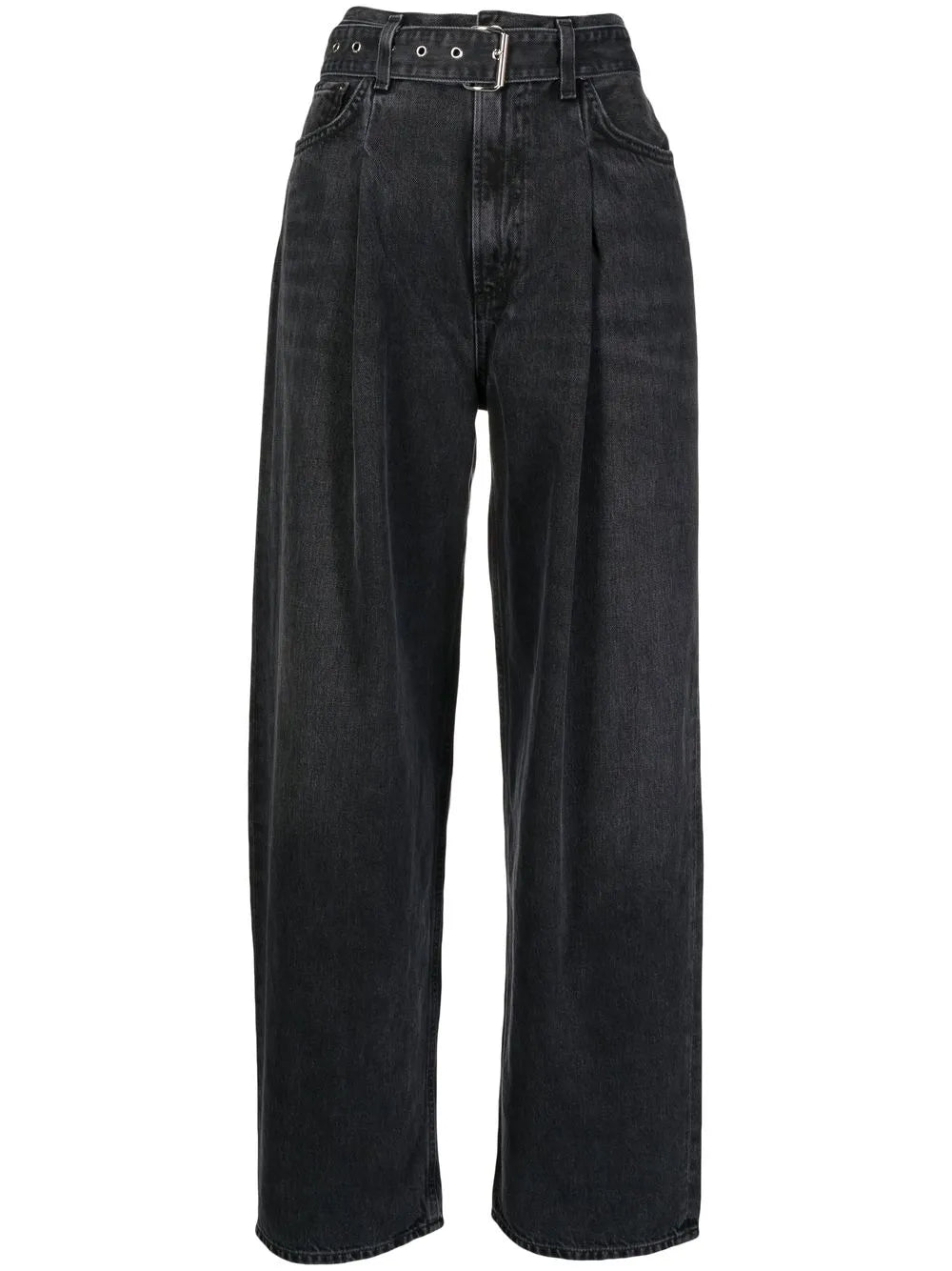 High-Waisted Wide-Leg Jeans