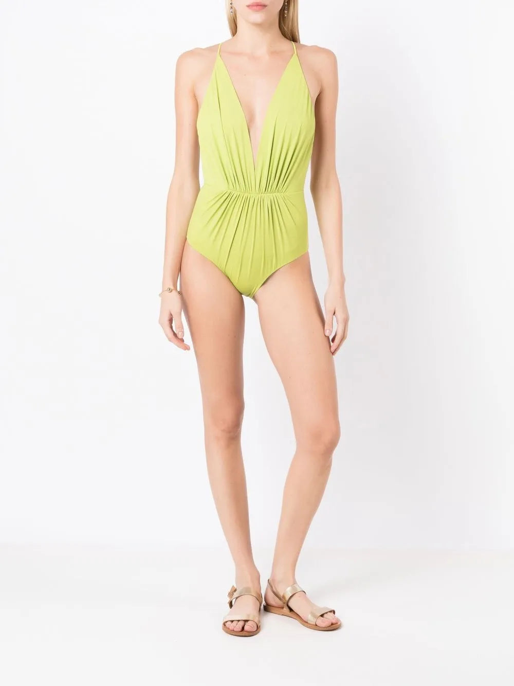 Gathered Detailing Swimsuit