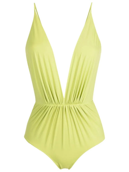 Gathered Detailing Swimsuit