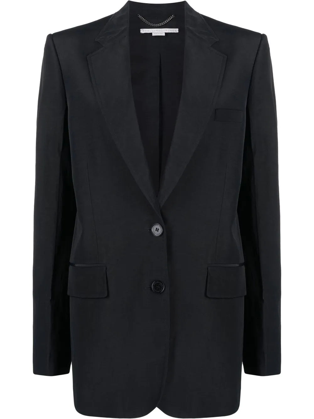 Notched Lapels Single-Breasted Blazer