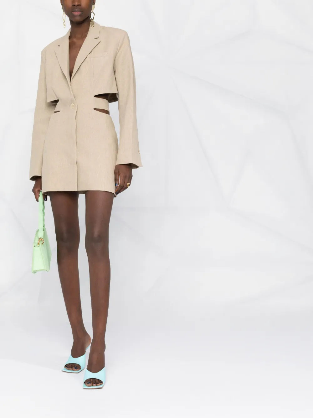 Bari Cut-Out Blazer Dress