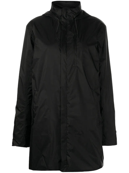 Padded Hooded Rain Coat