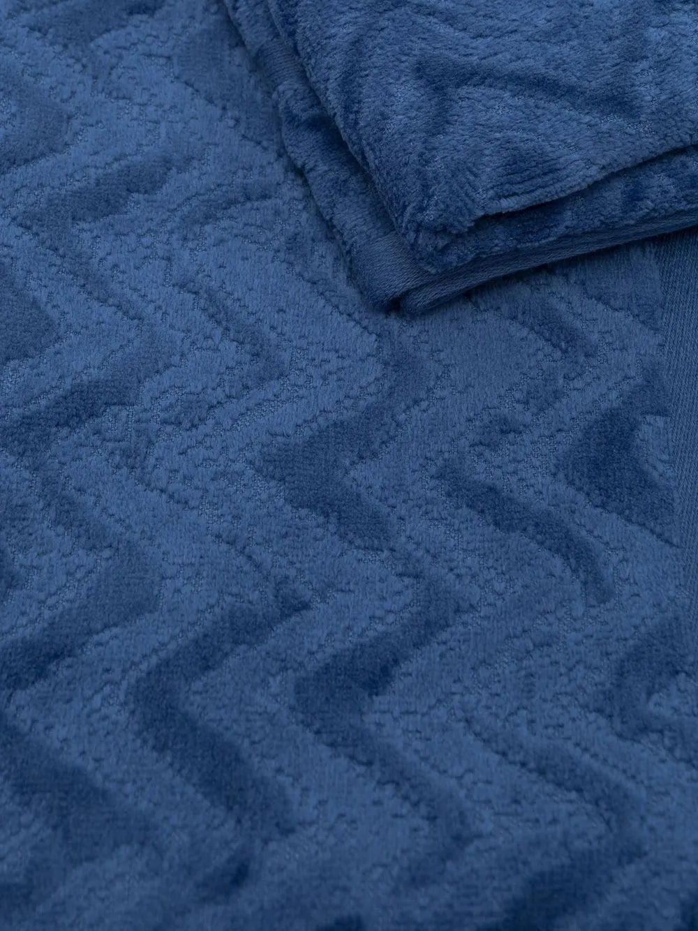 Rex Zig-Zag Pattern Towels (Set Of 2)