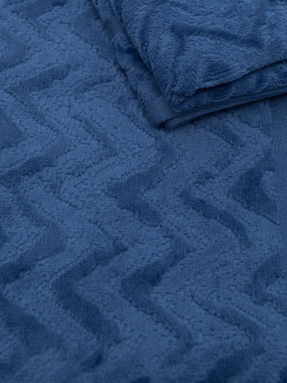 Rex Zig-Zag Pattern Towels (Set Of 2)