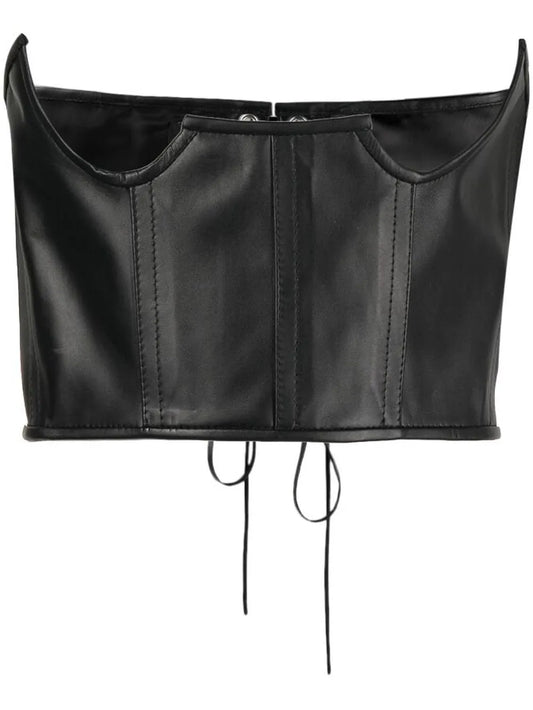 Lace-Up Corset Top