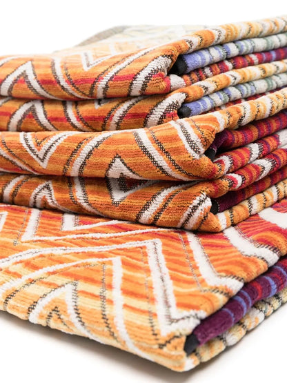 Tolomeo Zigzag Towels (Set Of 5)