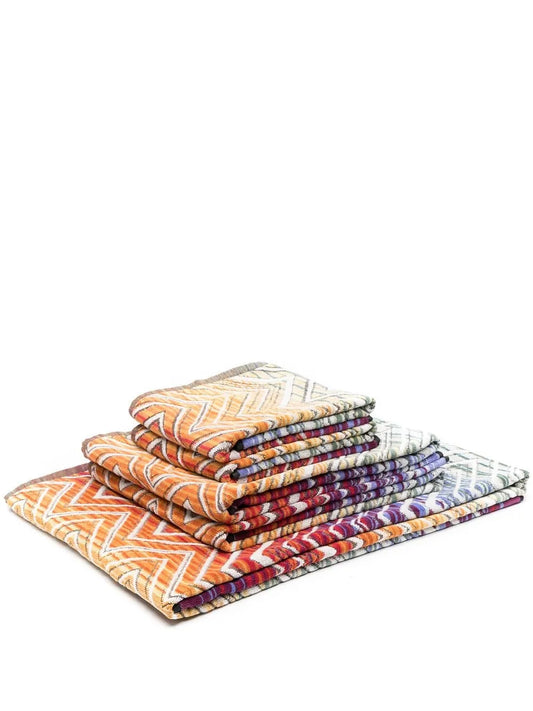 Tolomeo Zigzag Towels (Set Of 5)