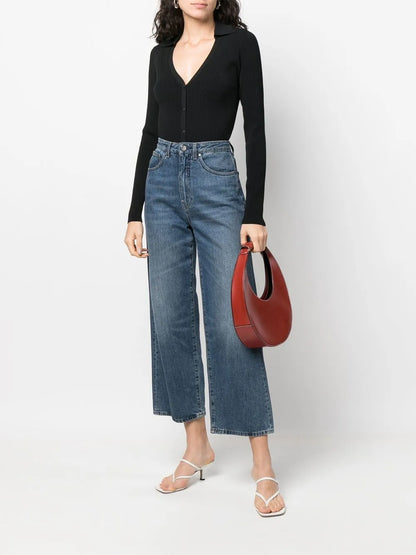 Ribbed Knitted Cardigan