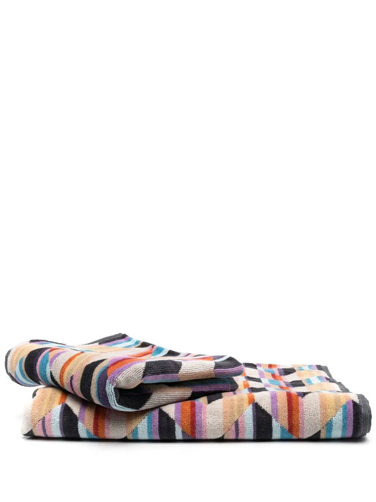 Brody Zigzag Pattern Bath Towel
