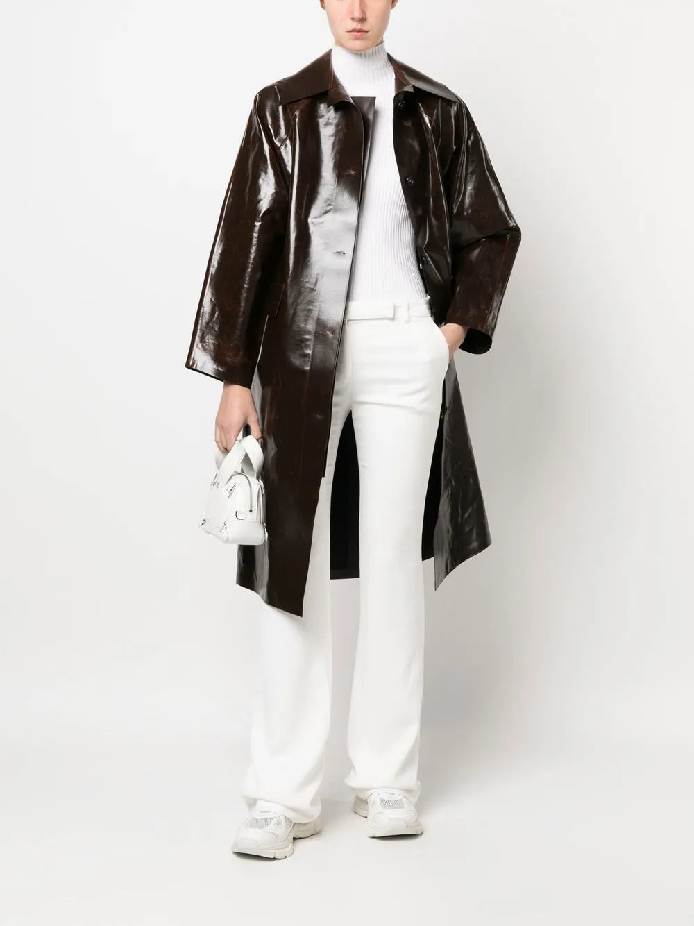 Skai Polished Mid Coat