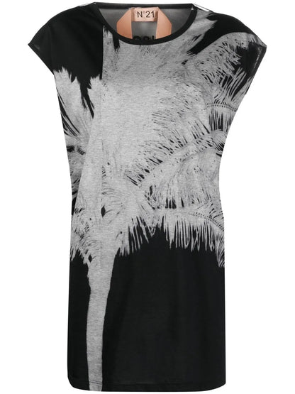 Graphic-Print Top