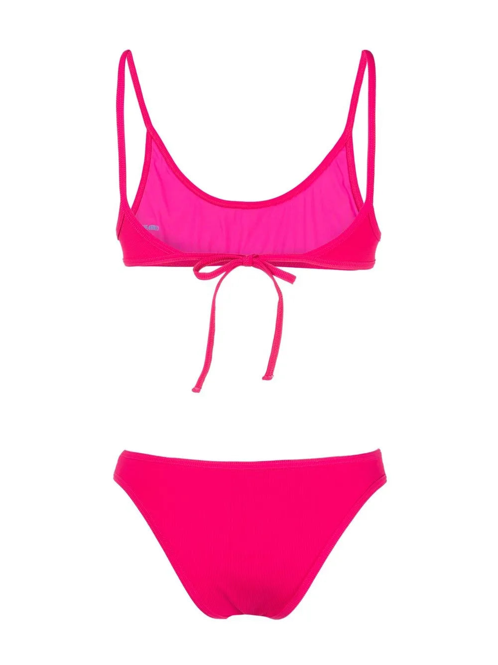 Scoop-Neck Bikini Set