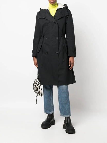 Shearling Parka Coat