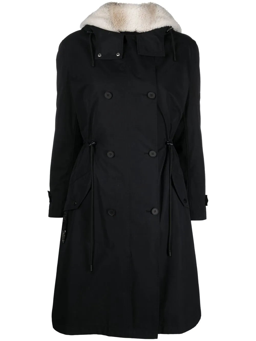 Shearling Parka Coat