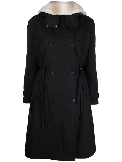 Shearling Parka Coat