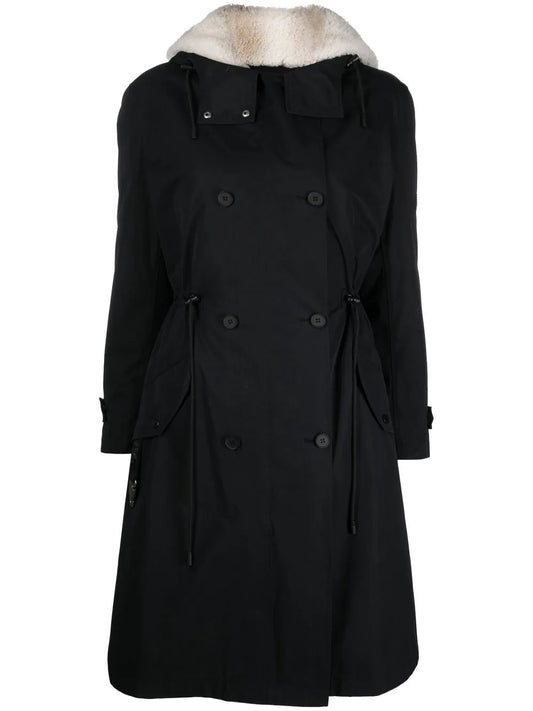 Shearling Parka Coat