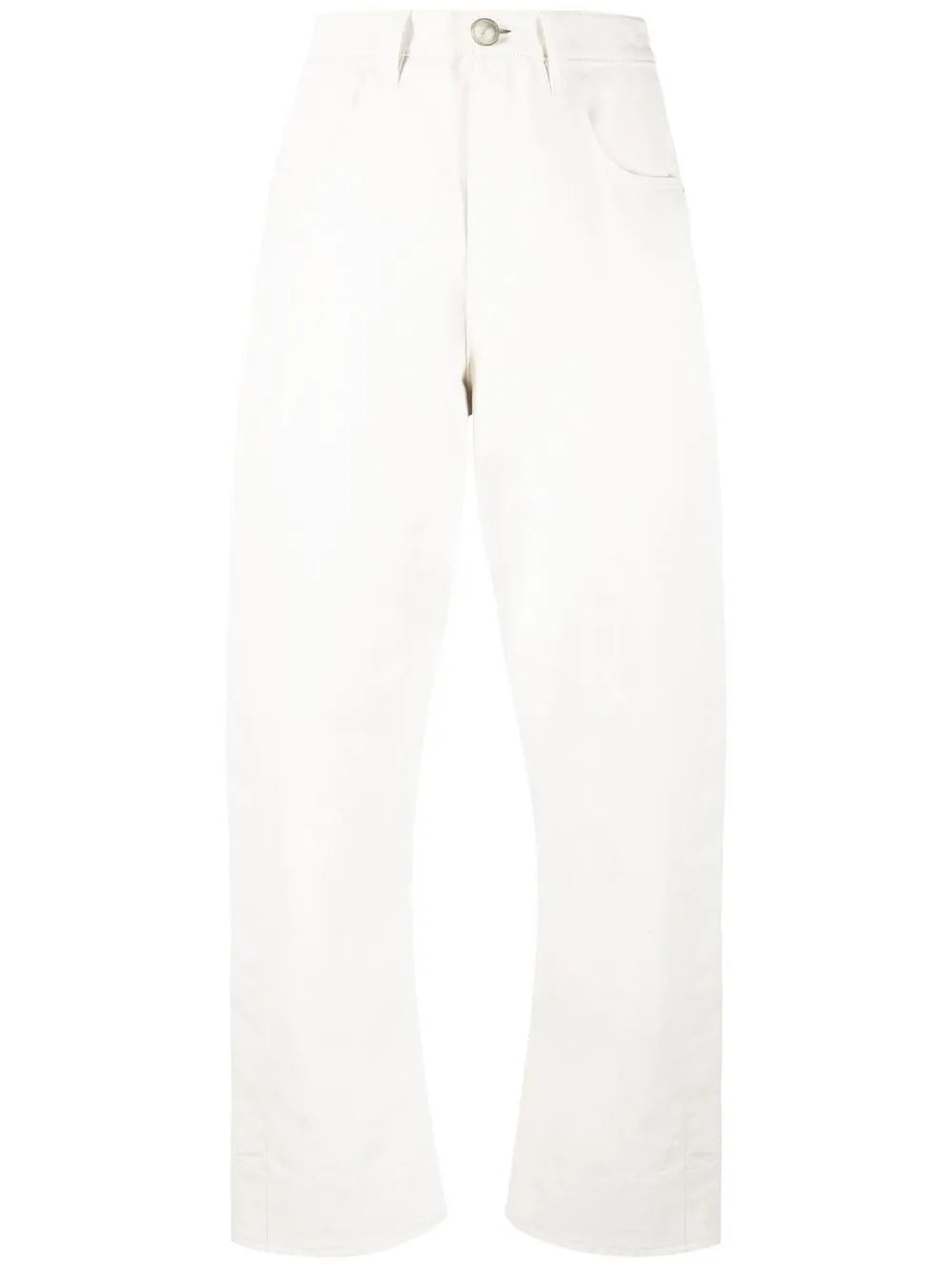 High-Waisted Tapered Jeans