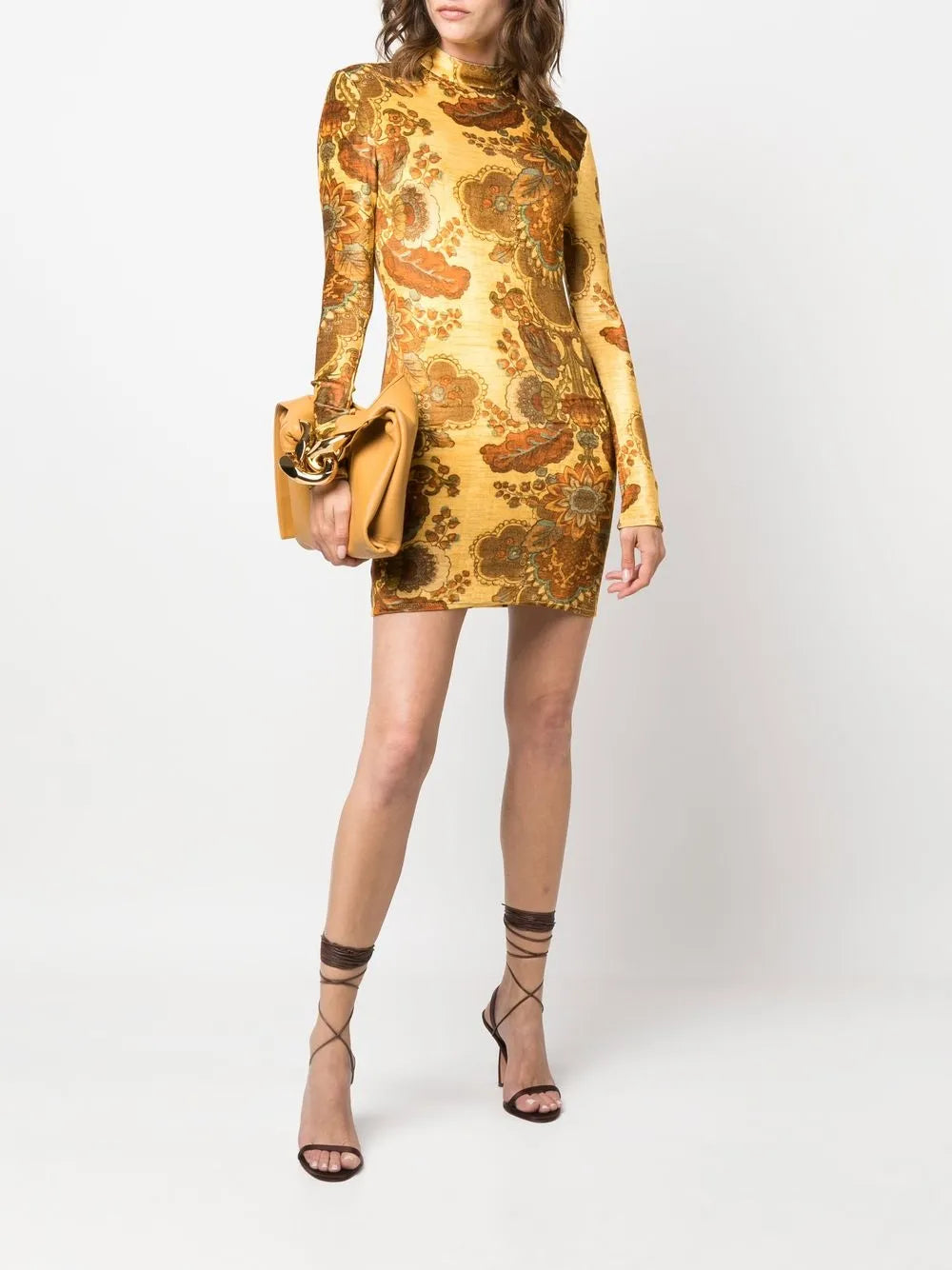 All-Over Graphic-Print Dress