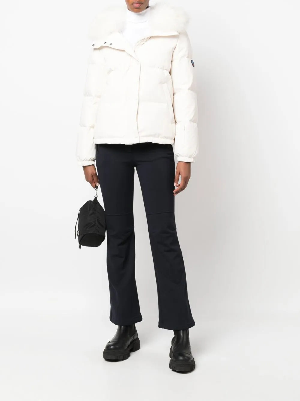 Soft-Shell Fitted Trousers