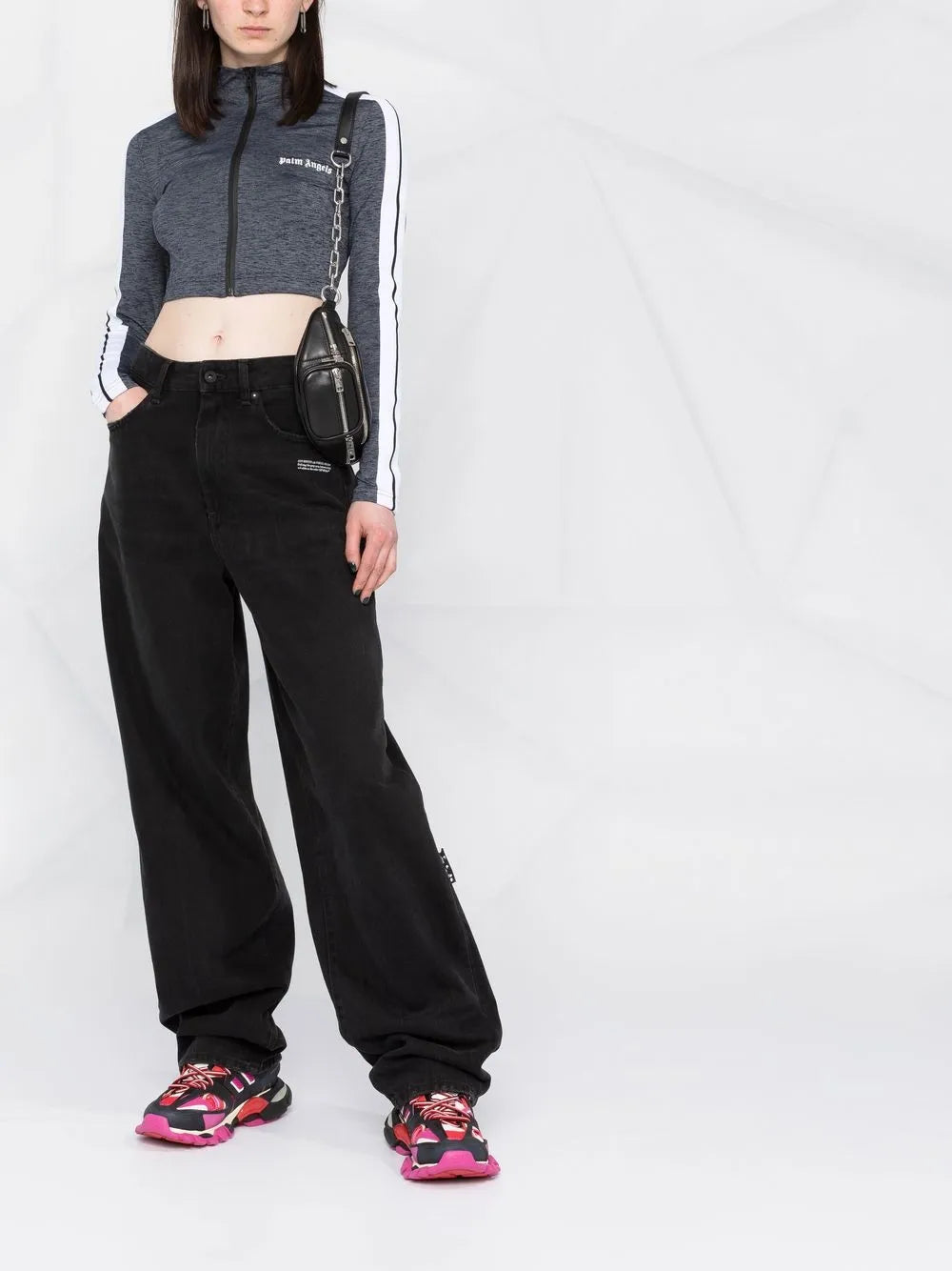 Logo-Print Zip-Front Track Top