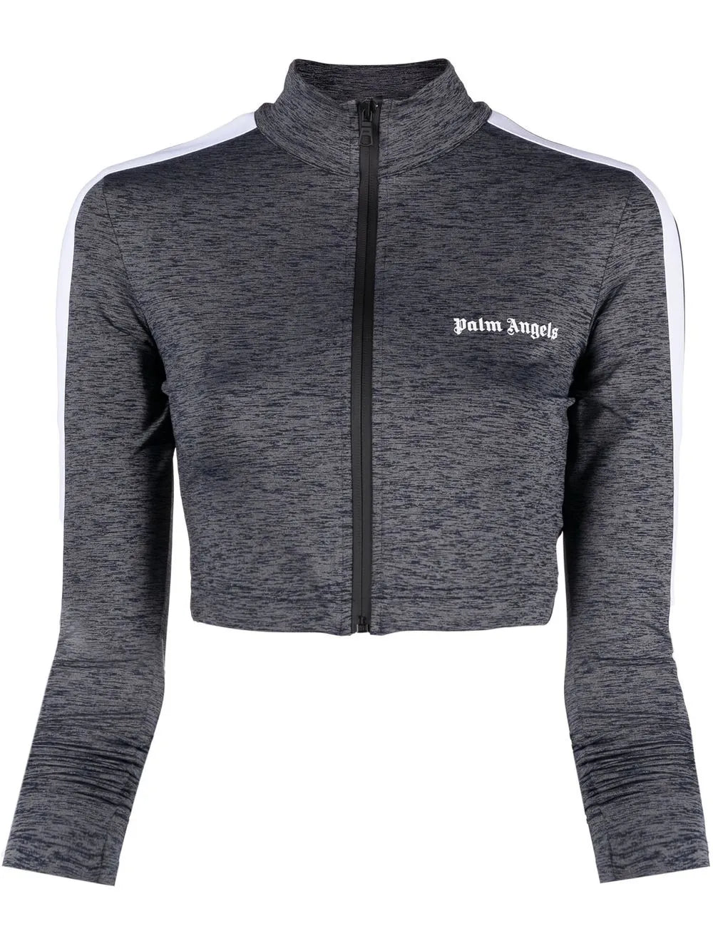 Logo-Print Zip-Front Track Top