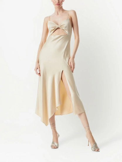 Harmony Twist Midi Dress