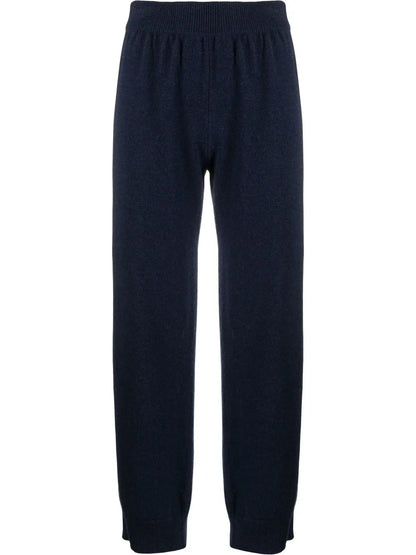 Tapered-Leg Cashmere Trousers