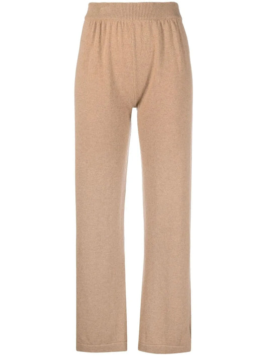 Straight-Leg Cashmere Trousers
